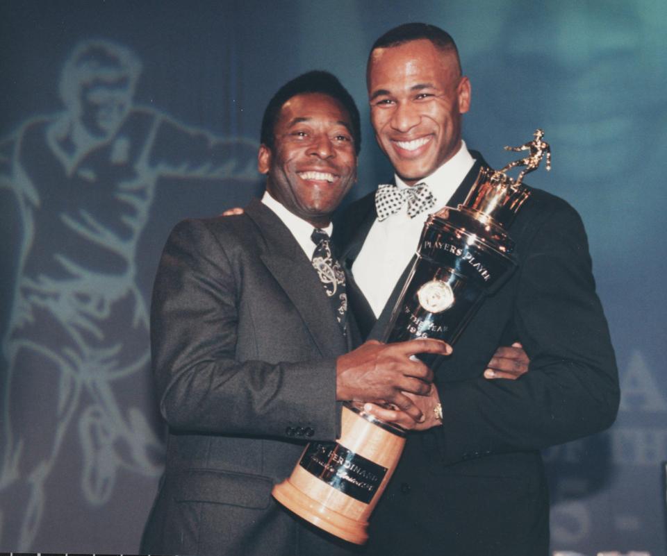 Les Ferdinand won go on to win PFA Players' Player of the Year in 1995-96