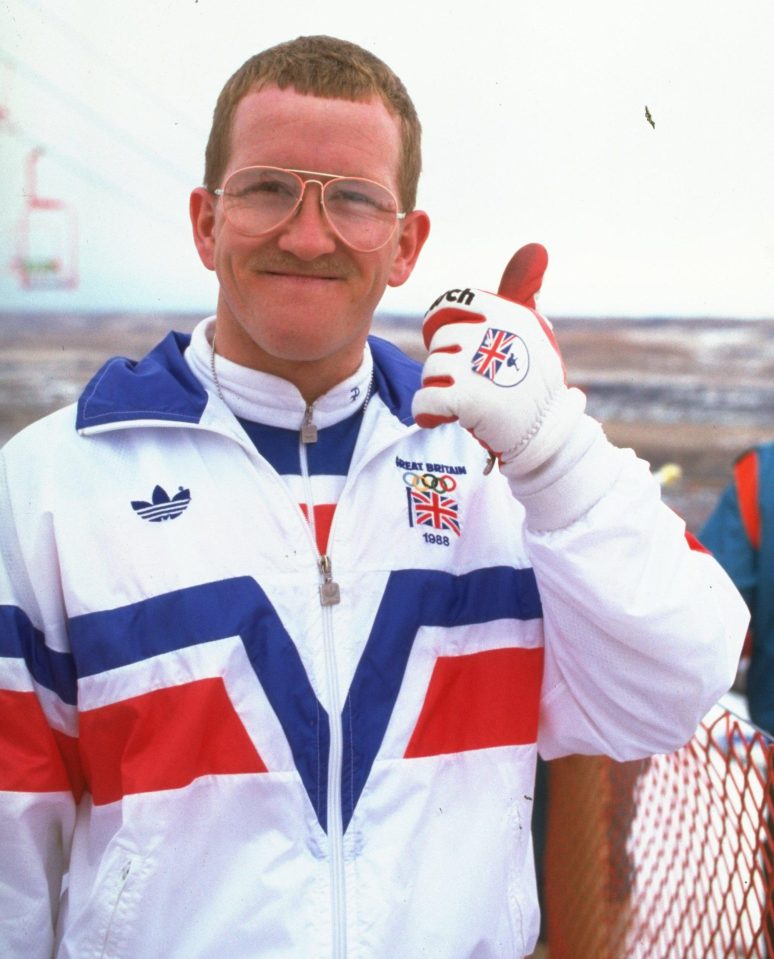 Eddie 'The Eagle' Edwards made headlines around the world when he competed in the ski jump at the 1988 Winter Olympics in Calgary