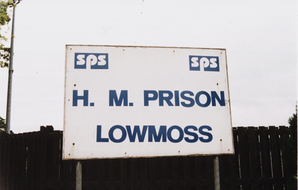  Black's body was found by wardens at Low Moss prison in Bishopbriggs, near Glasgow