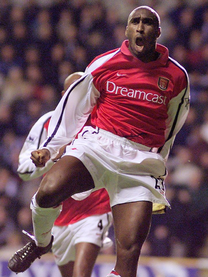 Sol Campbell was a defensive rock for Arsenal but could also score from set pieces