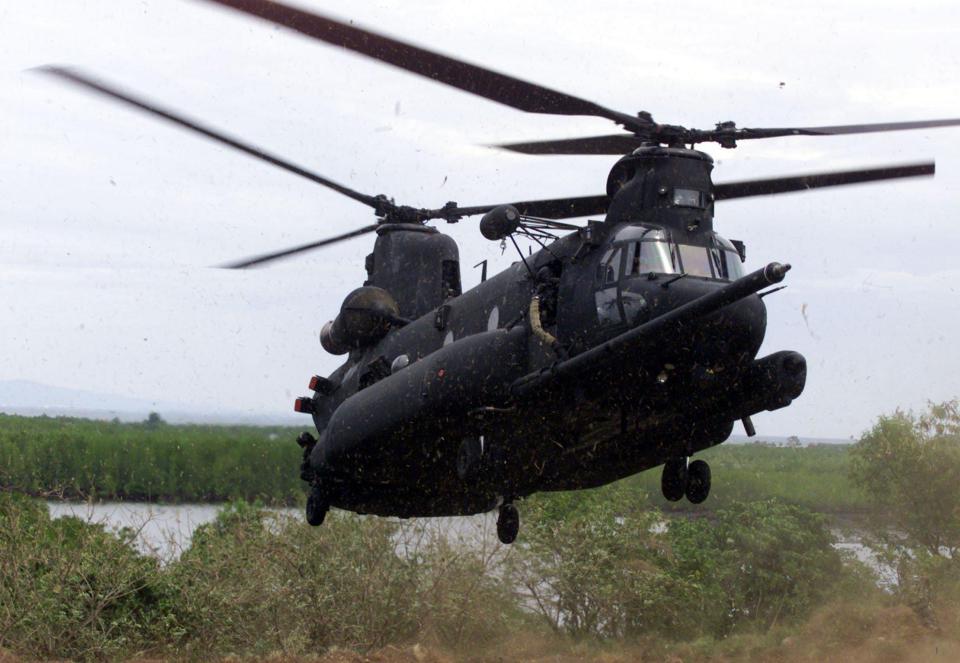  Helicopters were transporting SEAL Team Six to meet the convoy when Air Force jets bombed it