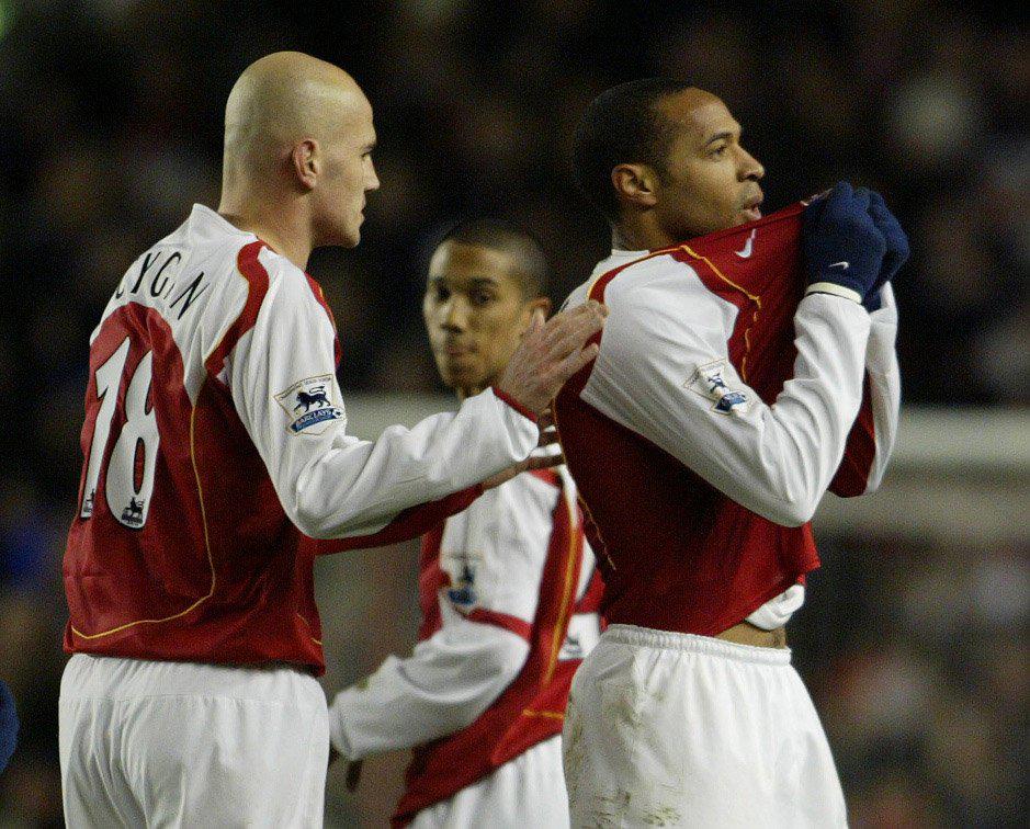  Thierry Henry starred in the win against Crystal Palace in 2005