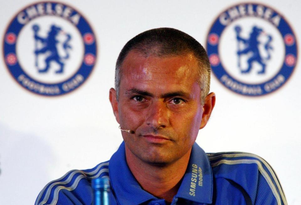 The Special Ones buzzcut at Chelsea worked a treat back in July 2006