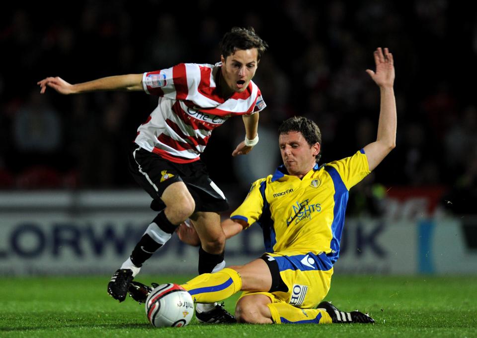  Mason playing for Doncaster Rovers