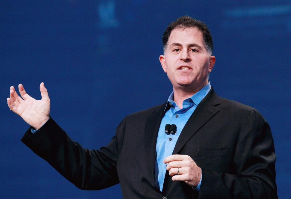  Business mogul Michael Dell is CEO of Dell Technologies and is worth an estimated $20billion