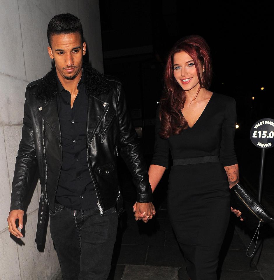  Helen and footballer boyfriend Scott Sinclair enjoy a night out in London