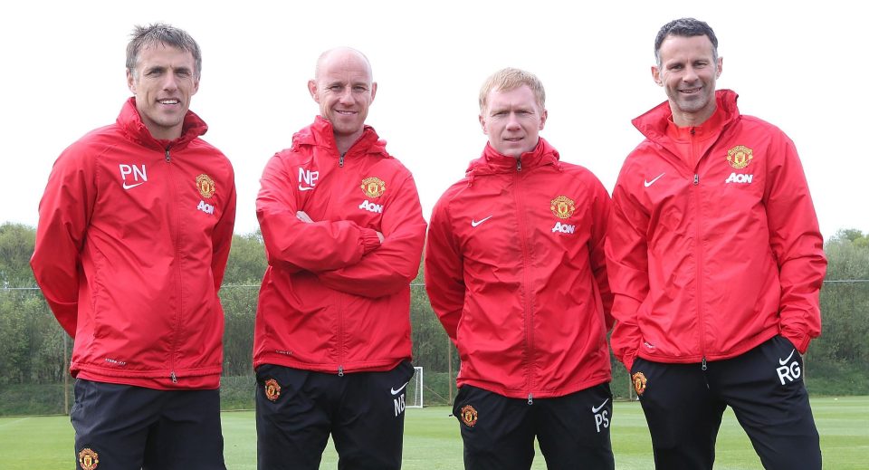 Scholes has been working with the cash-strapped club's kids