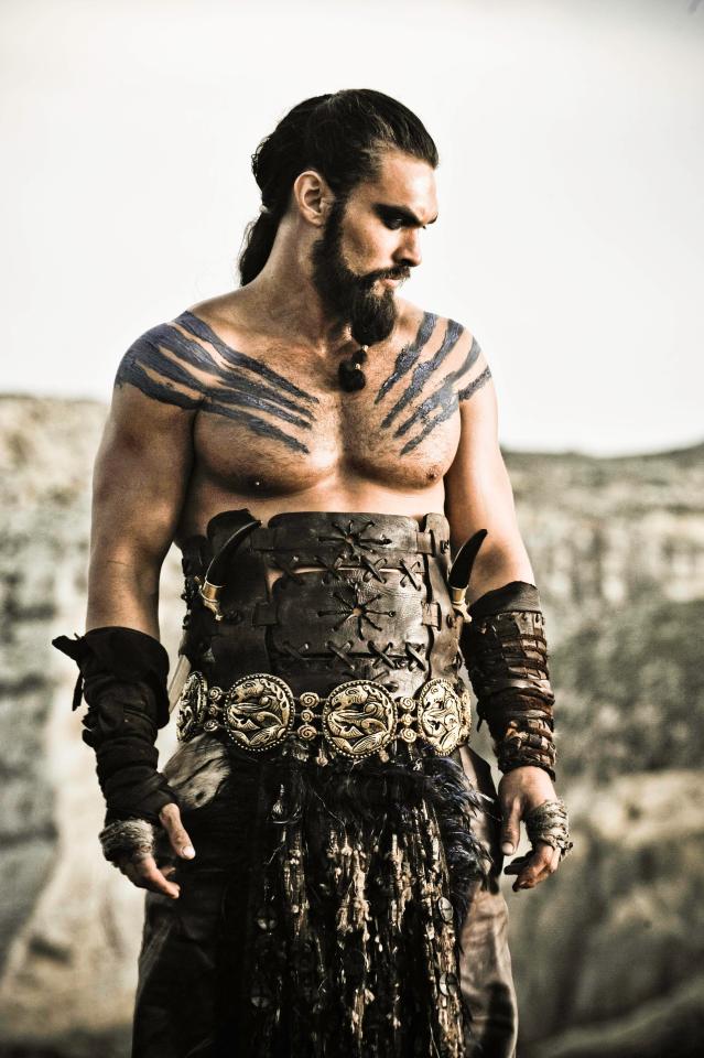  The statuesque star played Khal Drogo in Game of Thrones