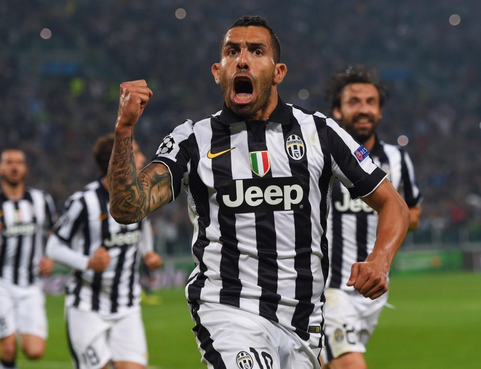  Carlos Tevez also enjoyed a successful stint at Serie A giants Juventus