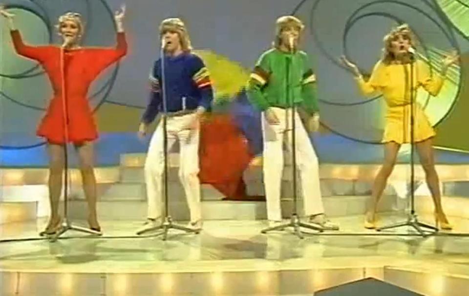  Bucks Fizz won the Eurovision song contest for Britain in 1981 with Making Your Mind Up