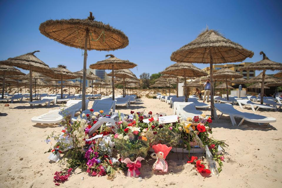  The tourist complex is about six miles north of Sousse city in central Tunisia and was popular with tourists