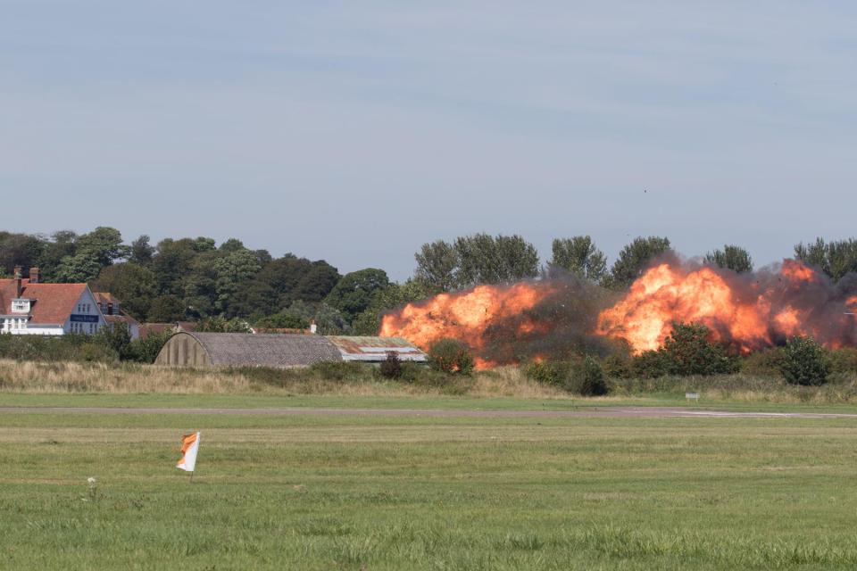  Mark never came home after being caught up in the fireball that hit the A27 following the crash