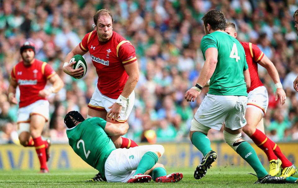  Alun Wyn Jones takes over as Wales captain after Sam Warburton stepped aside