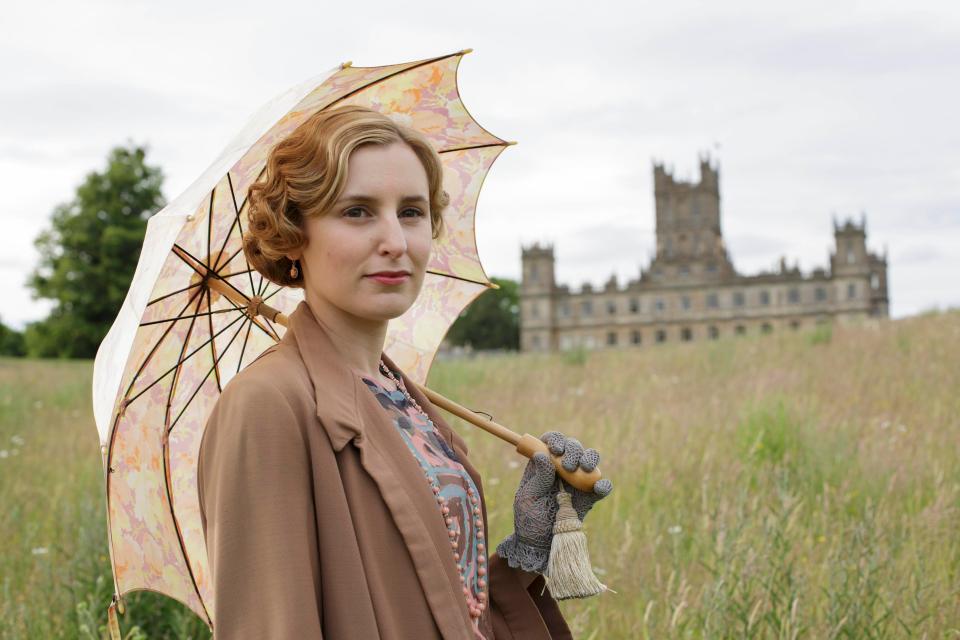  Laura Carmichael plays Edith Pelham (also known as Lady Edith)