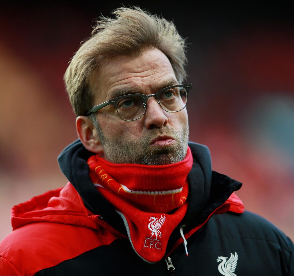 Reds boss Jurgen Klopp has been left with a real poser