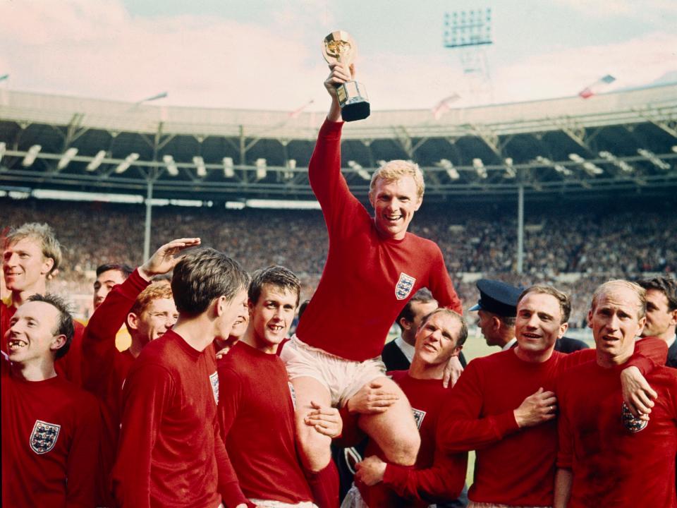  Bobby captained England to victory in the 1966 World Cup