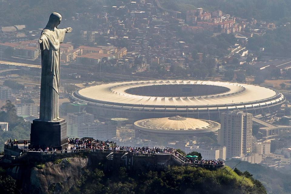  The Maracana was rebuilt at a cost of almost £500million