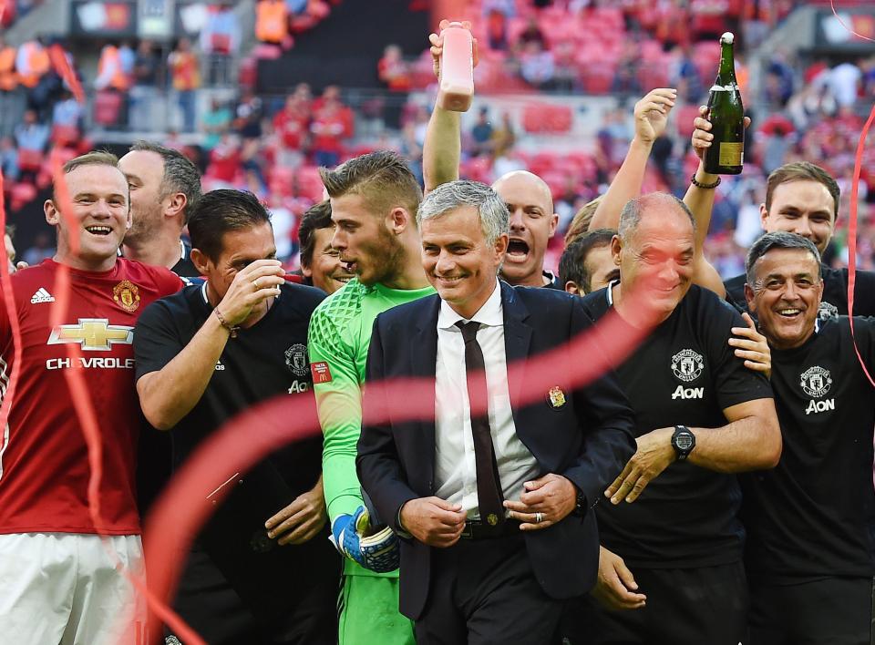 Fellaini has already lifted one piece of silverware this season