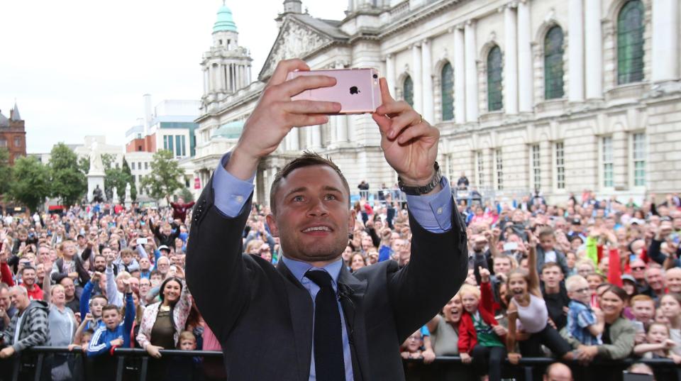  Frampton is adored by thousands in his home city of Belfast, but for some reason hasn't taken the rest of the British Isles quite by storm