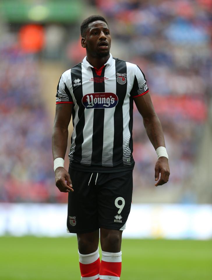 Barnsley want Grimsby striker Omar Bogle to replace Winnall