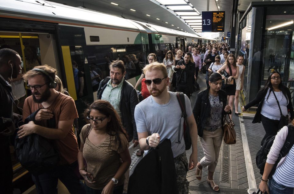  British commuters spend six times more on rail fare than those elsewhere in Europe, a study has found