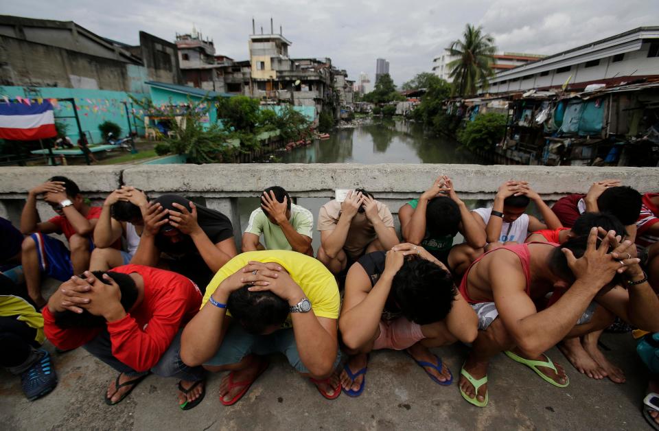  Several drug dealers surrendered after fears that Duterte would order their killings