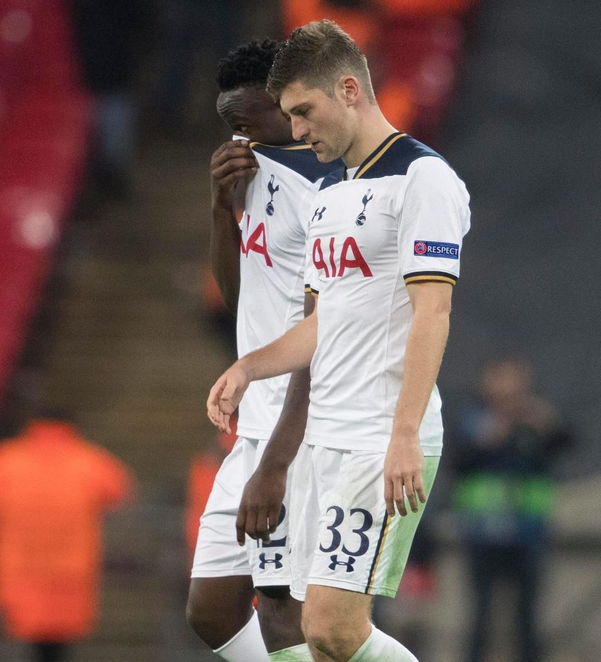 Davies has found himself second-choice behind Danny Rose for Spurs