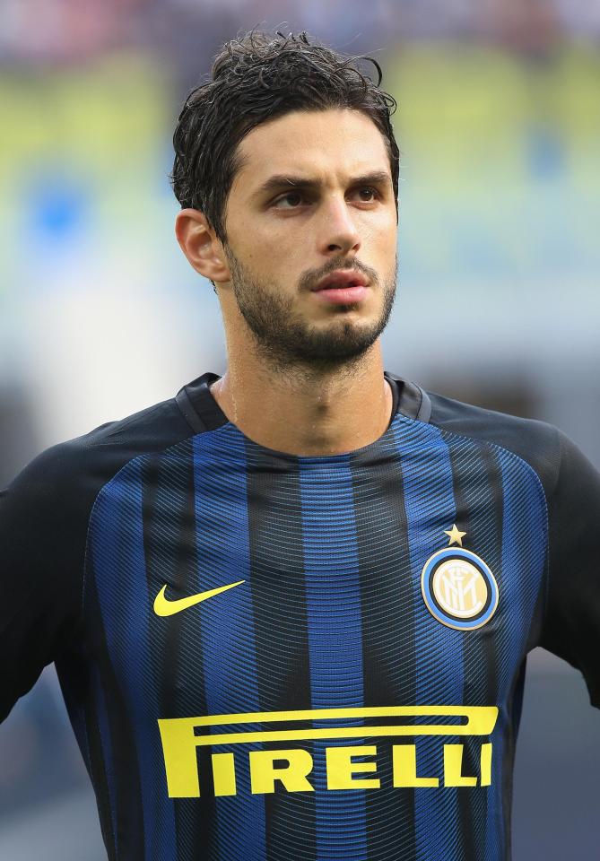  Tottenham target Andrea Ranocchia has spent the last six years at Inter Milan