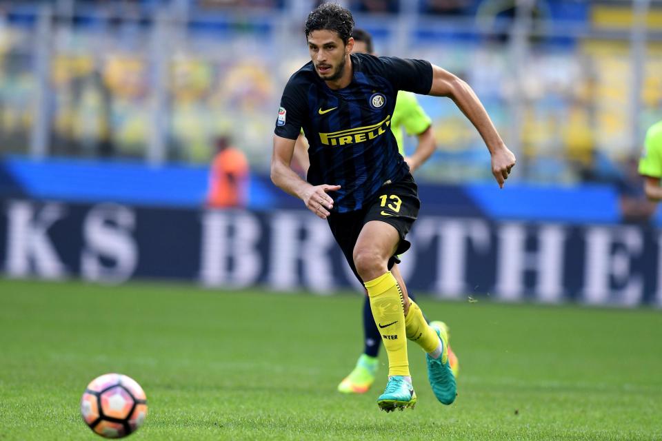 Andrea Ranocchia is being targeted by Tottenham in a January transfer window move