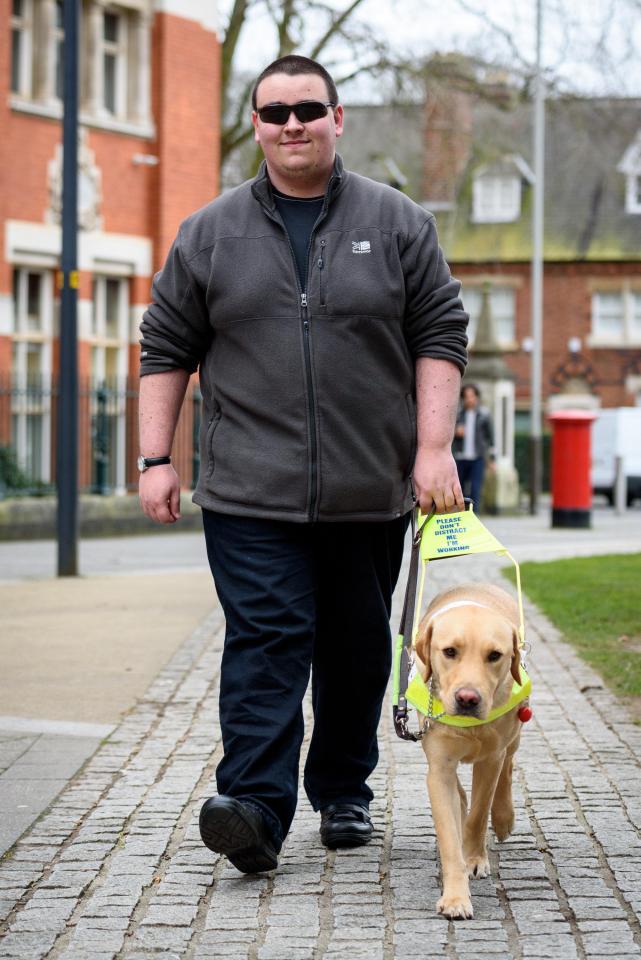  He and his girlfriend were told by the taxi driver that he could not take the dog in his car due to his religion