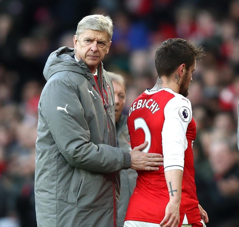 The defender has been told he is free to leave Arsenal after falling out with Arsene Wenger