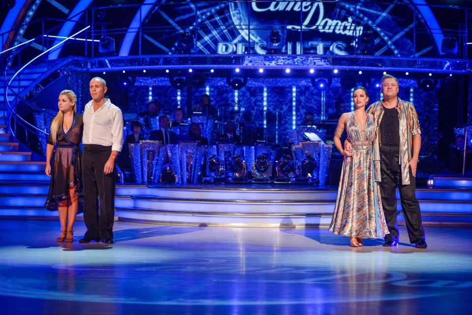  The two faced each other in the Strictly dance-off, which saw Ed sent home