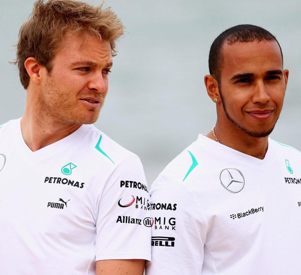  Separate ways...the Nico Rosberg and Hamilton pairing has been broken up