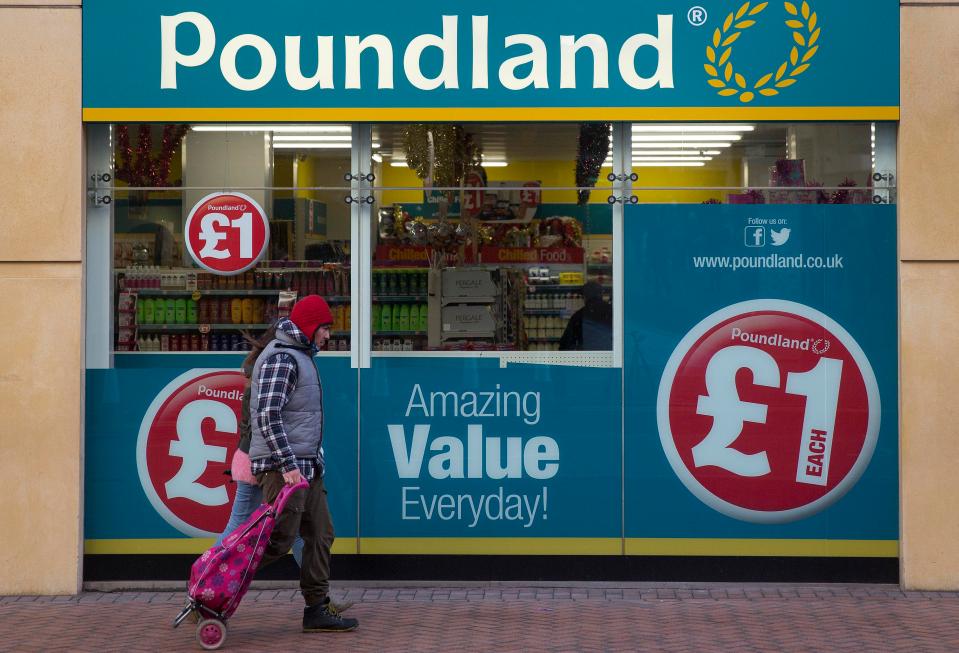 Poundland shop