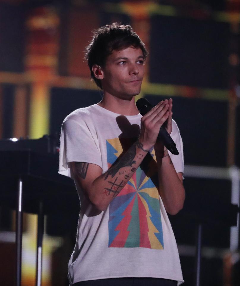  Louis was widely praised for his performance on X Factor