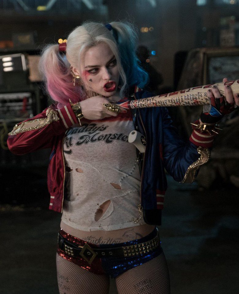  Margot Robbie's latest role is a far cry from her sassy, hot-pant clad character Harley Quinn in Suicide Squad