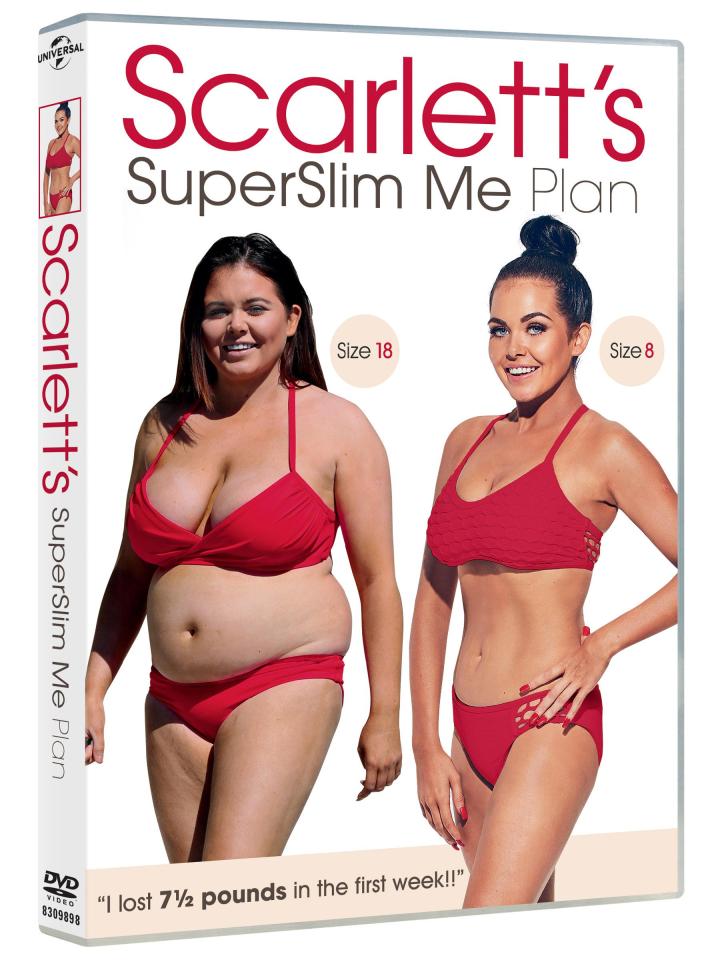  Scarlett's released her SuperSlim Me fitness DVD