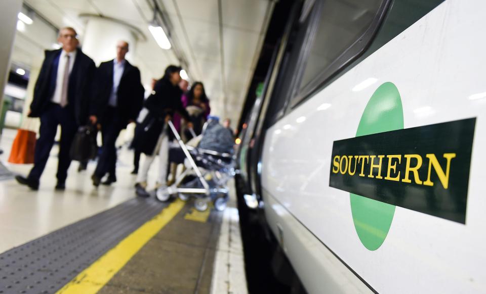  The train company is advising people to only travel on strike days if it is vital