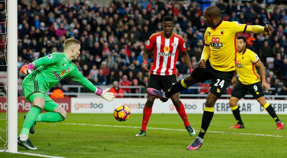 Odion Ighalo scored a total of 39 goals in 100 appearances for the Hornets