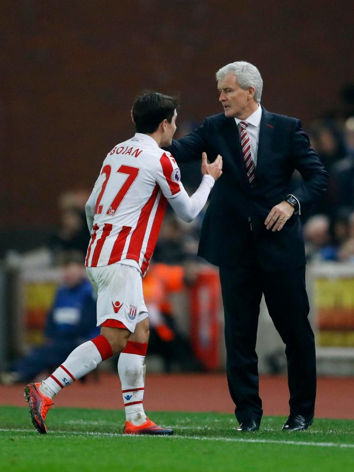  Hughes insists he wants to keep the attacker at Stoke