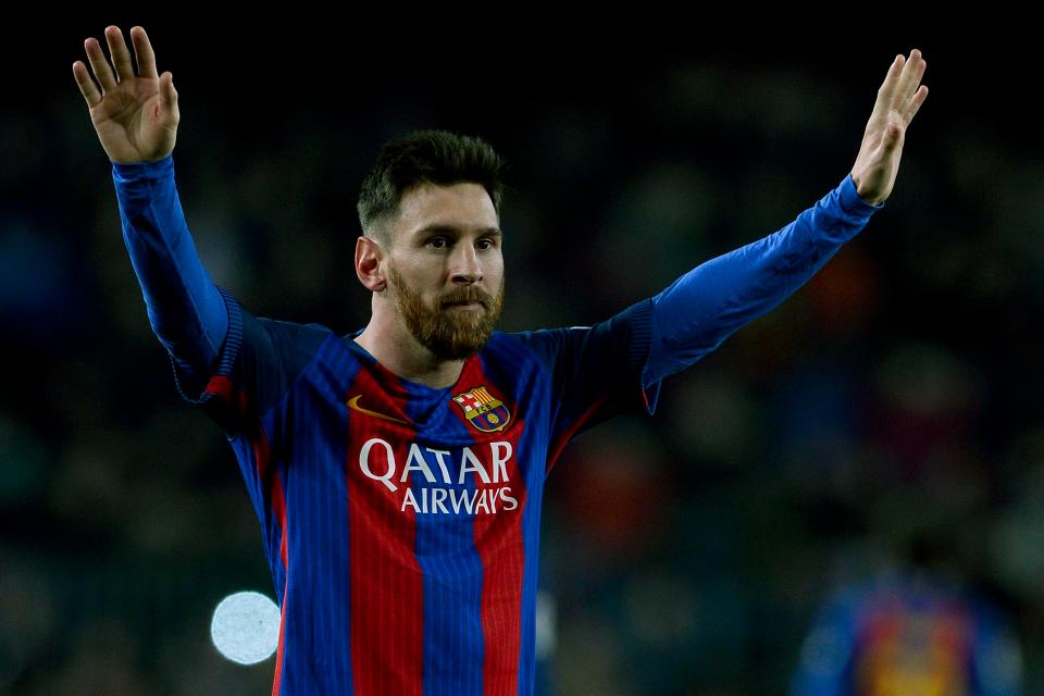  Lionel Messi took second place but didn't show his face at the awards