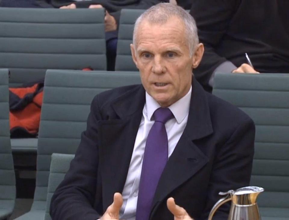  Shane Sutton has also faced a grilling from the CMS select committee