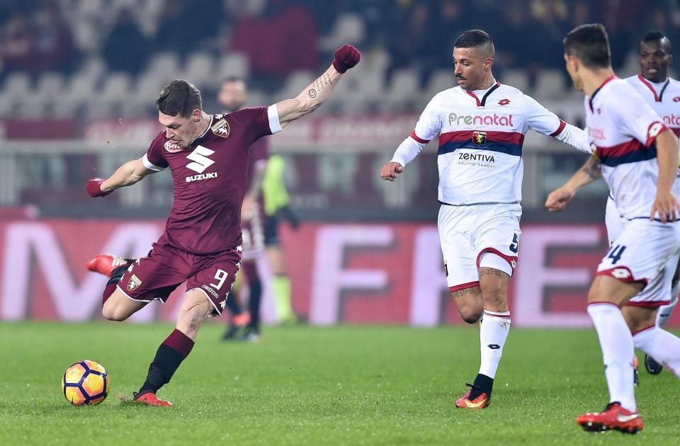  Andrea Belotti is top scorer in Italy with 22 goals in 24 games