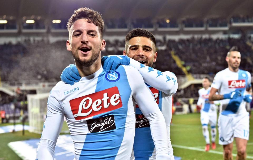 Mertens has just signed a new contract with Napoli