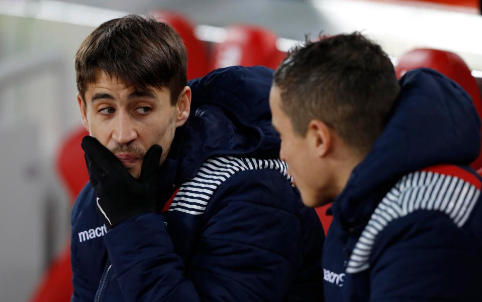  Bojan has found himself on the bench for most of the season