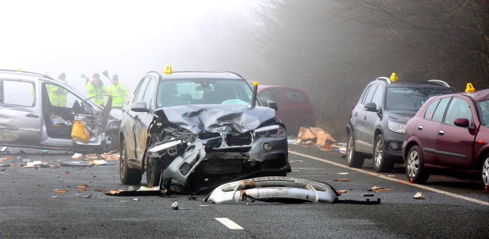  The crash occurred on the busy A40 Witney bypass on Dec 28