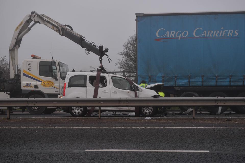  Deborah was travelling in a white Peugeot