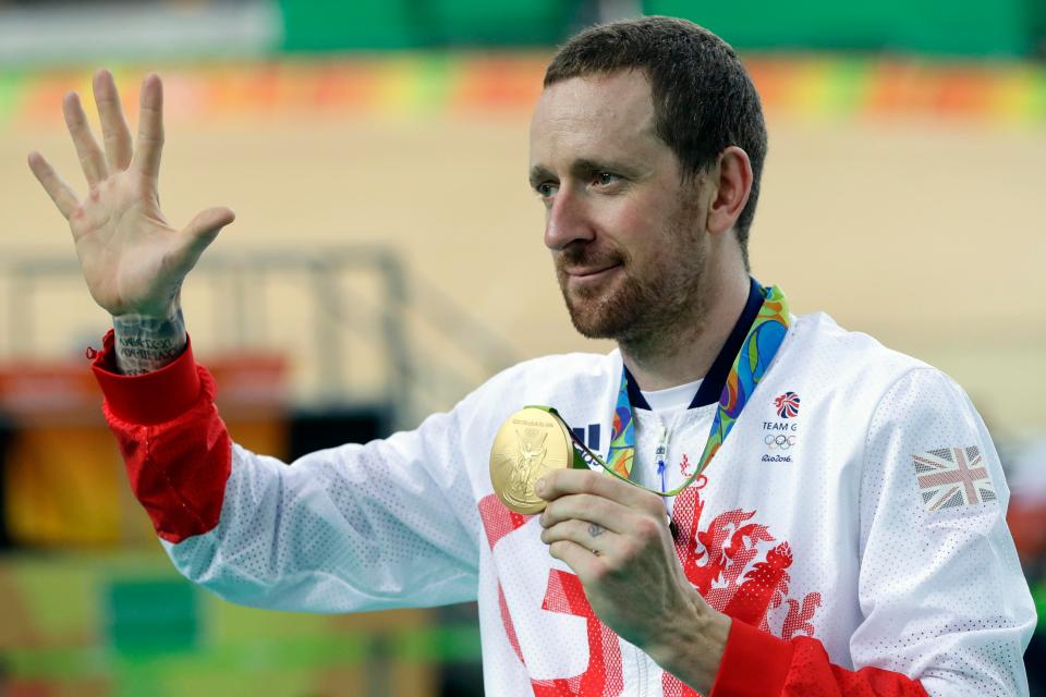  Sir Bradley Wiggins was given three intramuscular injections of triamcinolone acetonide before grand-tour events