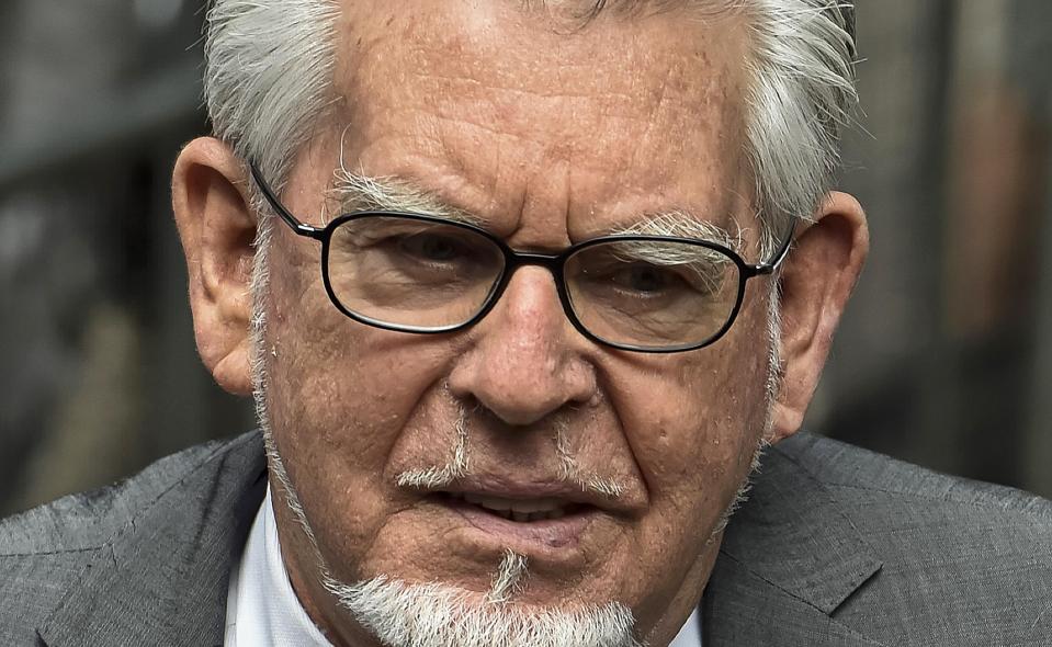 Veteran entertainer Rolf Harris arrives at Southwark Crown Court in London on July 4, 2014