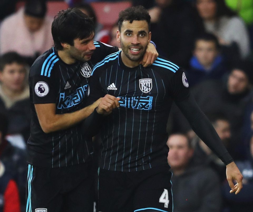  Hal Robson-Kanu scored in his last West Brom outing against Southampton